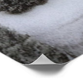 山イタリアンの小さな村 | AI Art ポスター (角)