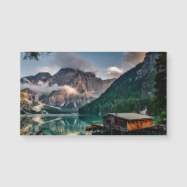 山イタリアン湖の風景の写真