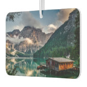 山イタリアン湖の風景の写真 カーエアーフレッシュナー (左)