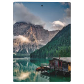 山イタリアン湖の風景の写真 クリップボード (裏面)