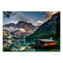 山イタリアン湖の風景の写真 テーブルナンバー