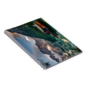 山イタリアン湖の風景の写真 ノートブック (右側)