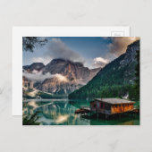 山イタリアン湖の風景の写真 ポストカード (正面/裏面)