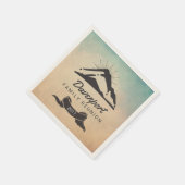 山イラストレーションとサンレイズファミリー懇親会 スタンダードカクテルナプキン (角)