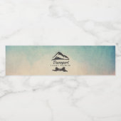 山イラストレーションとサンレイズファミリー懇親会 ペットボトルラベル (シングルラベル)