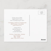 山イラストレーションとサンレイズファミリー懇親会 ポストカード (裏面)