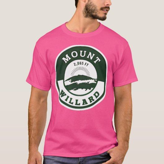 山ウィラードニューハンプシャーアクティブ Tシャツ (正面)
