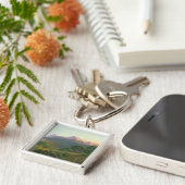 山ウィリアムの前の火による土人 キーホルダー (側面)