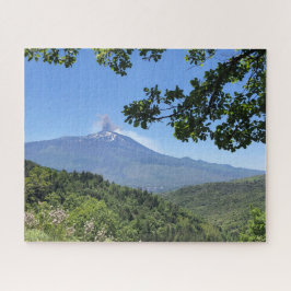 山エトナ噴火 ジグソーパズル