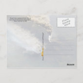 山エトナ火山2002年 ポストカード (裏面)