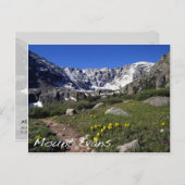 山エバンス ポストカード (正面/裏面)