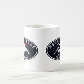 山エバンズワイルドネス14er – コロラド山脈 コーヒーマグカップ (中央)