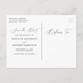 山エバ素朴ーグリーンフォレストの日付を保存 案内ポストカード (裏面)