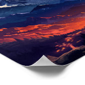 山エベレストヒマラヤ ポスター (角)