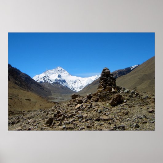 山エベレストポスター ポスター (正面)