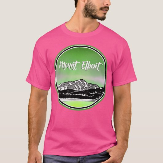 山エルバート野球スリーブ Tシャツ (正面)