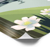 山エルバート・ロッキー山旅行ポスター ポスター (コーナー)