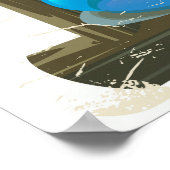 山エルブラス、旅行ロシアのポスター ポスター (角)