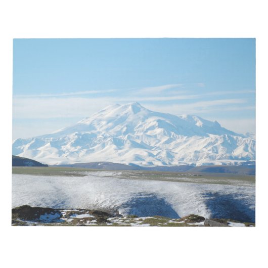 山エルブルス ノートパッド (正面)