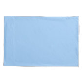 山エレガントの花のセット – 青 枕カバー (裏面-左)