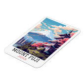 山エレガント富士日本トラベルアート マグネット (左側)