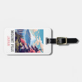 山エレガント富士日本トラベルアート ラゲッジタグ (正面横)