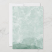 山エレガント林の素朴行先 招待状 (裏面)