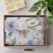 山エレガント花カラフル柄 薄葉紙 (ギフト)