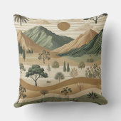 山エレガント風枕 – トーン自然N クッション (裏面)