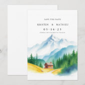 山エレガント セーブザデート (正面/裏面)