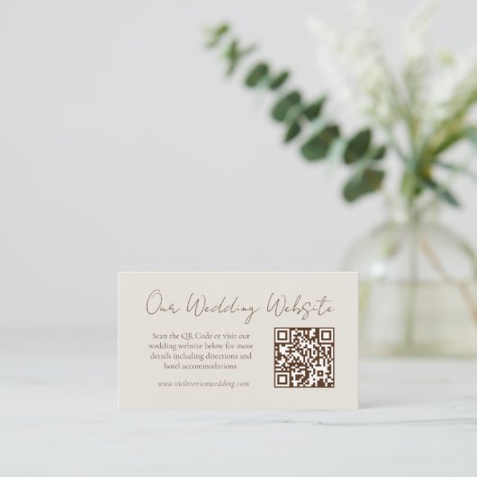 山エレガントQRコード格納装置カード エンクロージャーカード (スタンド正面)