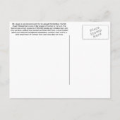 山エンジェルポストカード インビテーションポストカード (裏面)