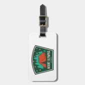 山オリンパスウィルダネスユタキャンピング ラゲッジタグ (正面縦)