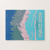 山オリンパスギリシャ旅行アートヴィンテージ ジグソーパズル (横)