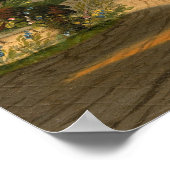 山オーバーン – トマス・チャームズファインアートポスター ポスター (角)