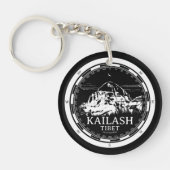 山カイラシュ – 集団リンポチェチベット キーホルダー (正面)