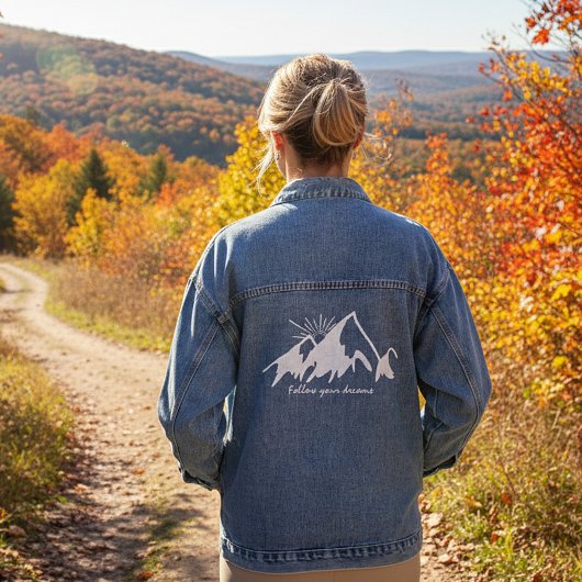 山カスタムのTシャツ デニムジャケット