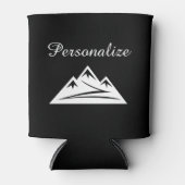 山カスタム頂ロゴ飲料缶クーラー 缶クーラー (正面)