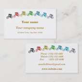 山カラフルバイク 名刺 (正面/裏面)