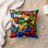 山カラフル積み木ゲーム クッション (ブランケット)