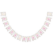 山カラフル花鮮やかの旗