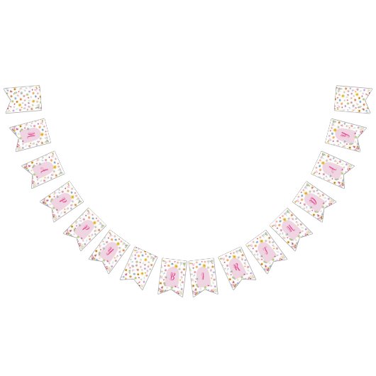 山カラフル花鮮やかの旗 バンティングフラッグ (全)