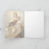 山カーメルスカプキュライエズカトリックヴィンテージ カード (内部)