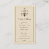 山カーメルヴァージンマリアイルメアリーラテンアベマリア エンクロージャーカード (正面)