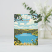 山ガンビアオーストラリア旅行芸術ヴィンテージ ポストカード (スタンド正面)