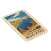 山ガンビアーオーストラリアイラストレーショントラベルアート マグネット (右側)