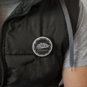 山キナバルラナウマレーシアサバイラストレーション 缶バッジ