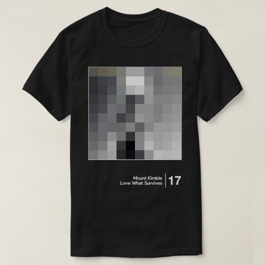 山キミミニマルースタイルグラフィックアートワーク1 Tシャツ (デザイン正面)