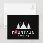 山キャンプ ポストカード (正面/裏面)