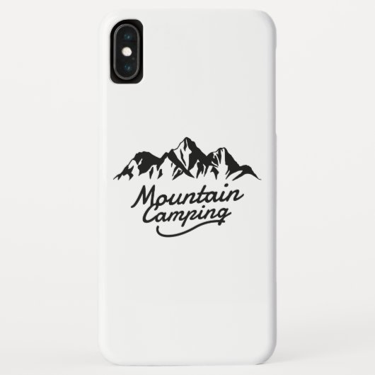 山キャンプ Case-Mate iPhoneケース (裏面)